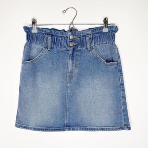 Denim skirt- high waisted